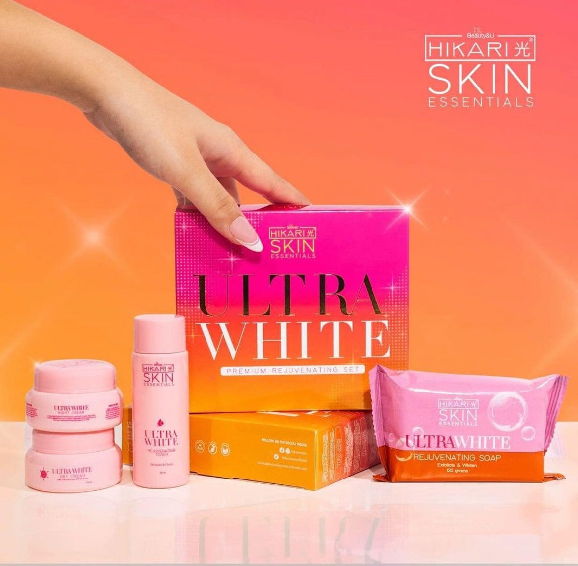 Hikari Ultra White Rejuvinating Set