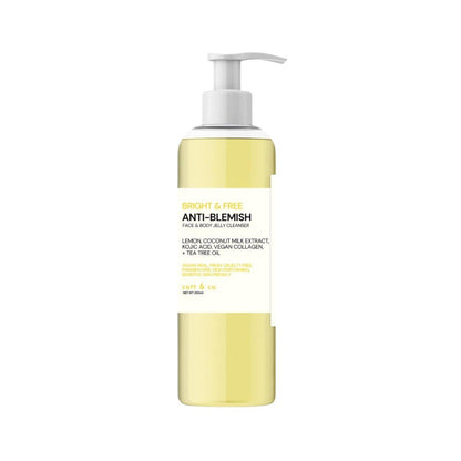 Catt & Co Bright & Anti-Blemish Face & Body Jelly Cleanser 250ml