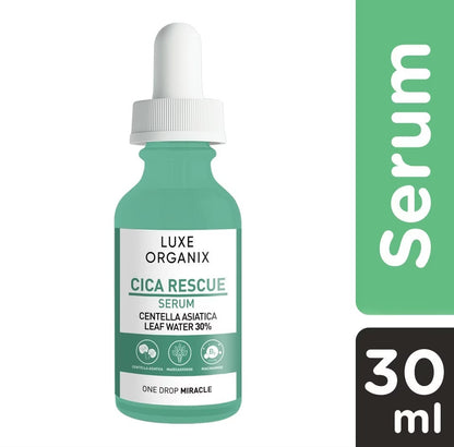 Luxe Organix Cica Rescue Calming Serum 30ml
