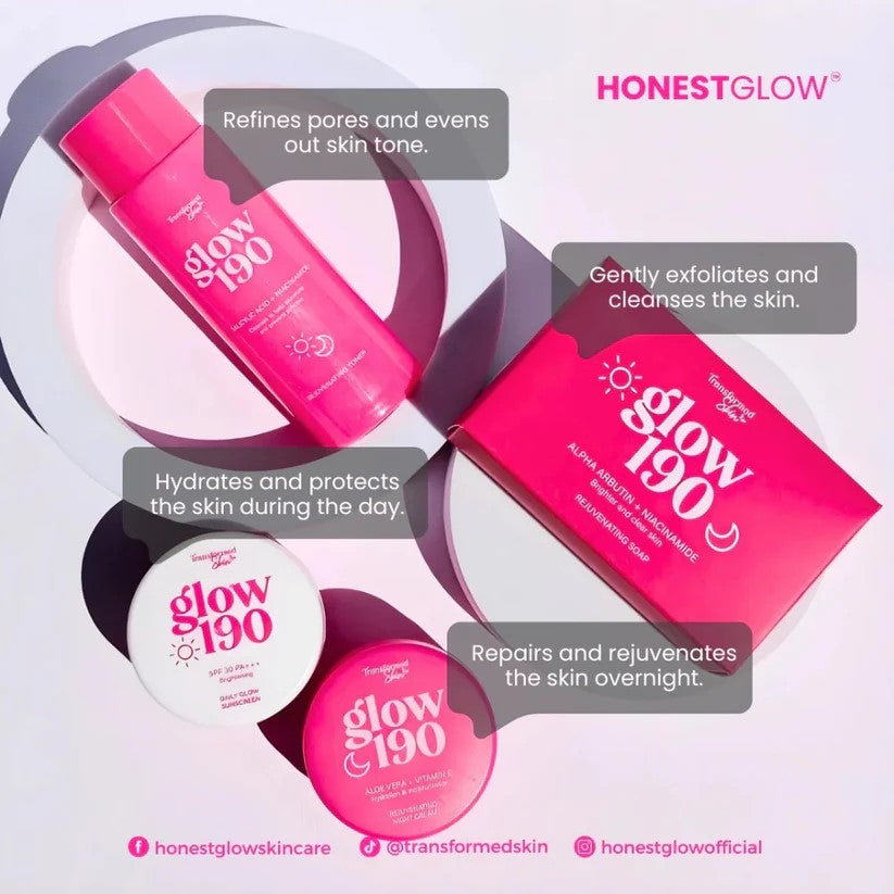 Honest Glow 190 Rejuvenating set