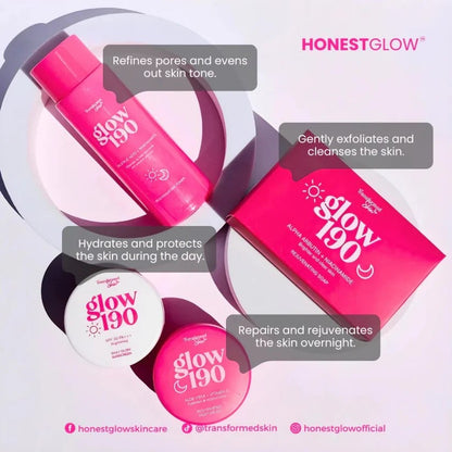 Honest Glow 190 Rejuvenating set