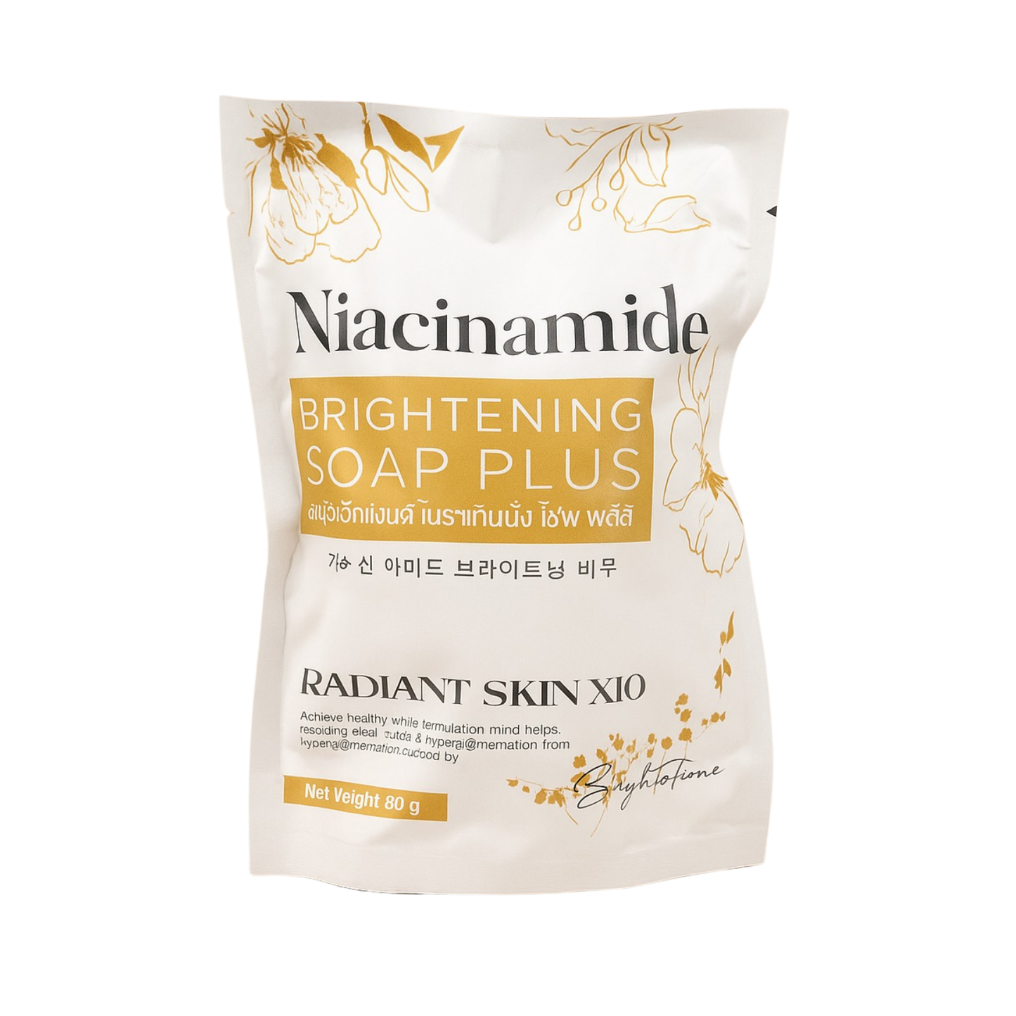 AR Niacinamide Brightening Soap Plus - Radiant Skin 10X 80g