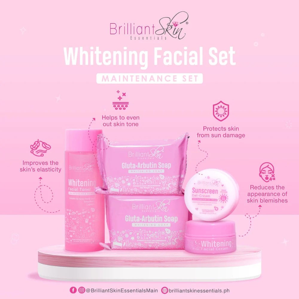 Brilliant Skin Whitening Facial Set Maintenance