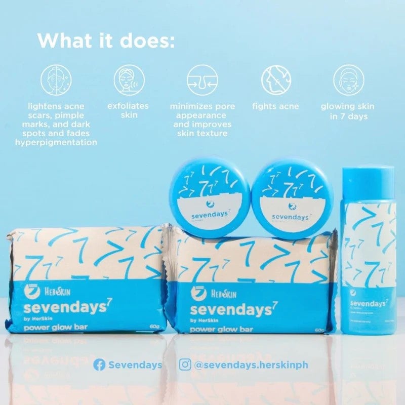 Herskin Seven Days Poer Exfoliatiang Set