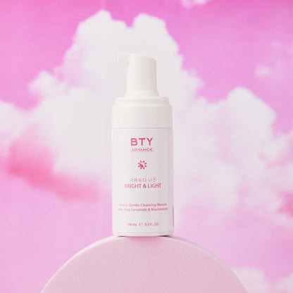 BTY Advance Bright & Light Facial Cleansing Mousse 100ml