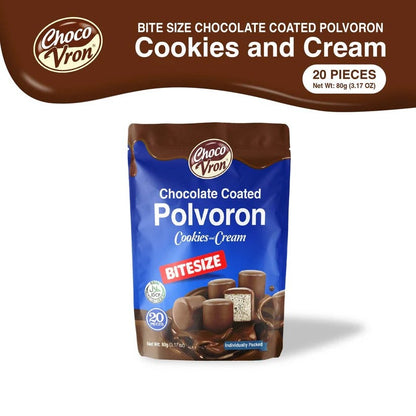 ChocoVron Bite Size Cookies & Cream 80g
