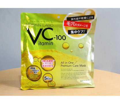 Vit C100 Face Sheet Mask 30pcs