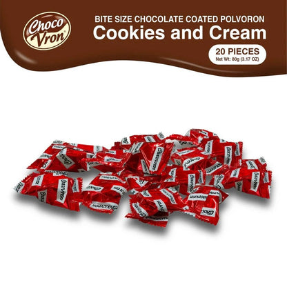 ChocoVron Bite Size Cookies & Cream 80g