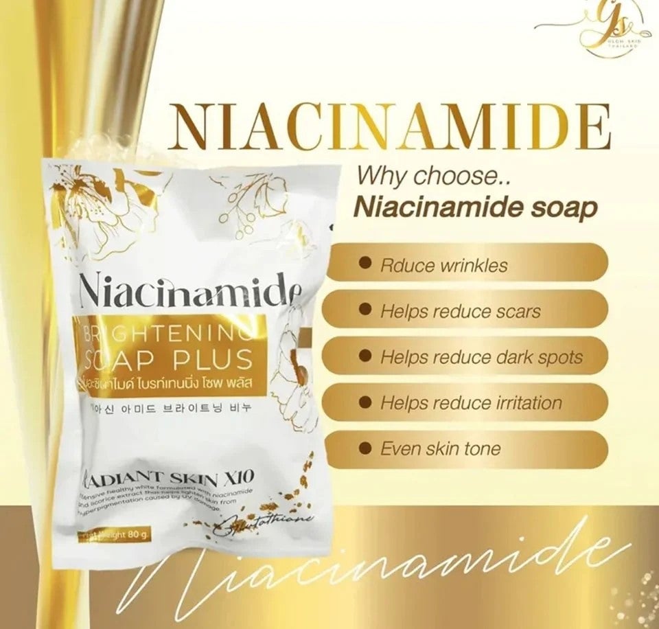 AR Niacinamide Brightening Soap Plus - Radiant Skin 10X 80g