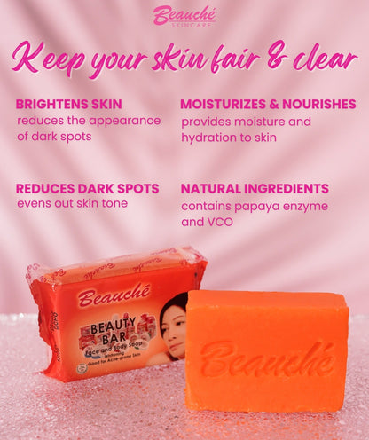 Beauche Kojic Beauty Bar Soap 90g
