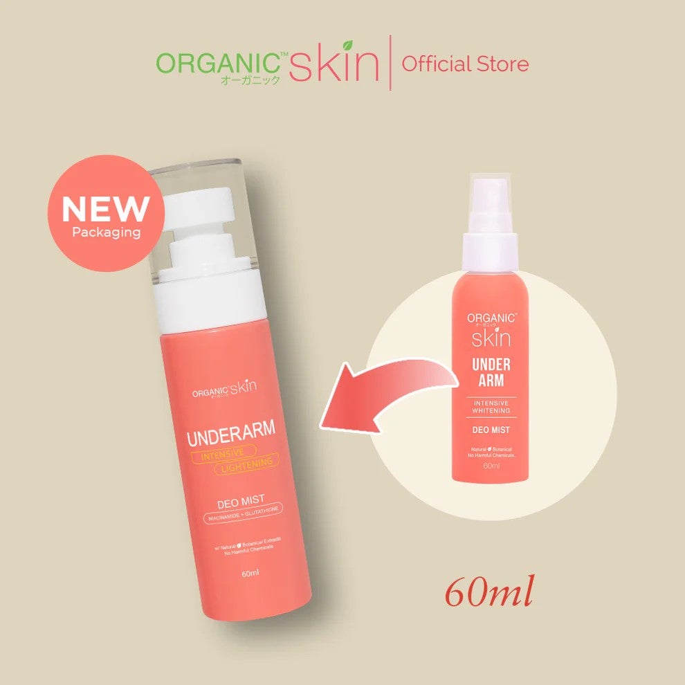 Organic Skin Intensive Underarm Whitening Deo Mist