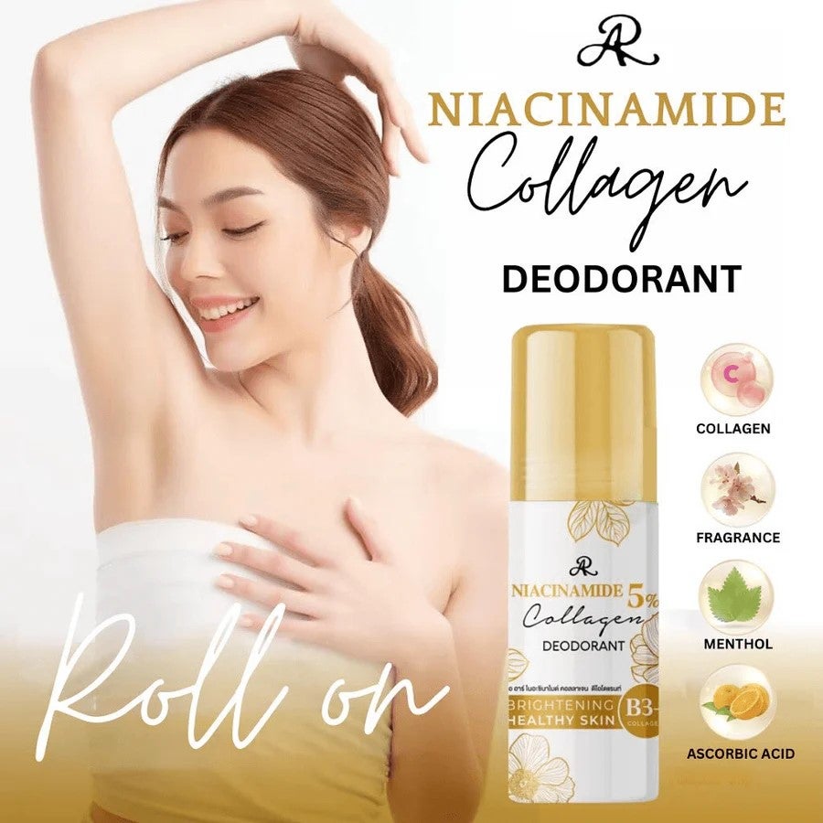 AR Niacinamide Collagen Deodorant Roll-On 75ml