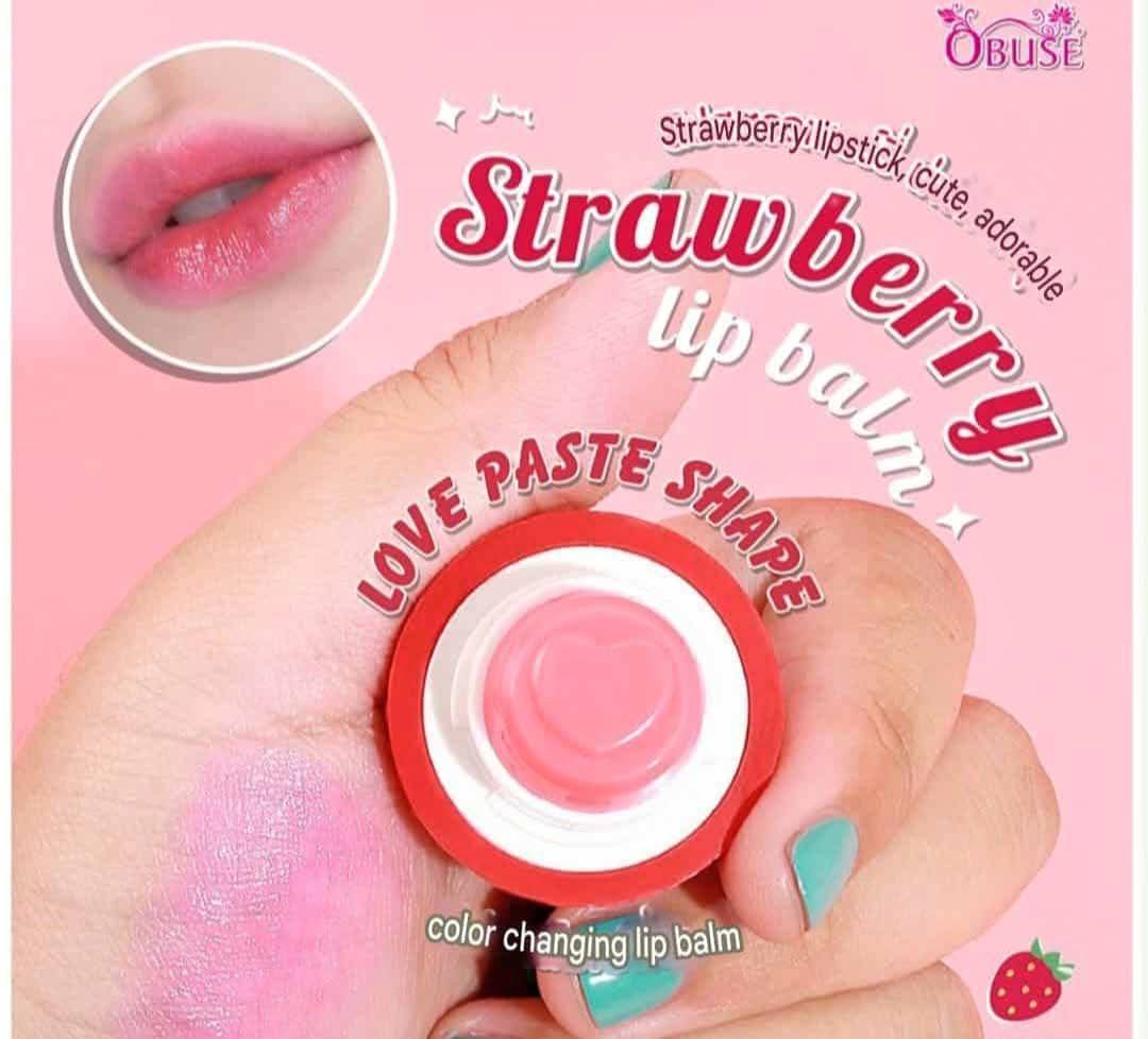 Obuse Strawberry Lipbalm