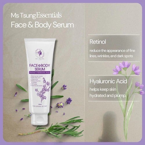 Ms Tsung Face and Body Serum Retinol lotion