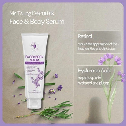 Ms Tsung Face and Body Serum Retinol lotion