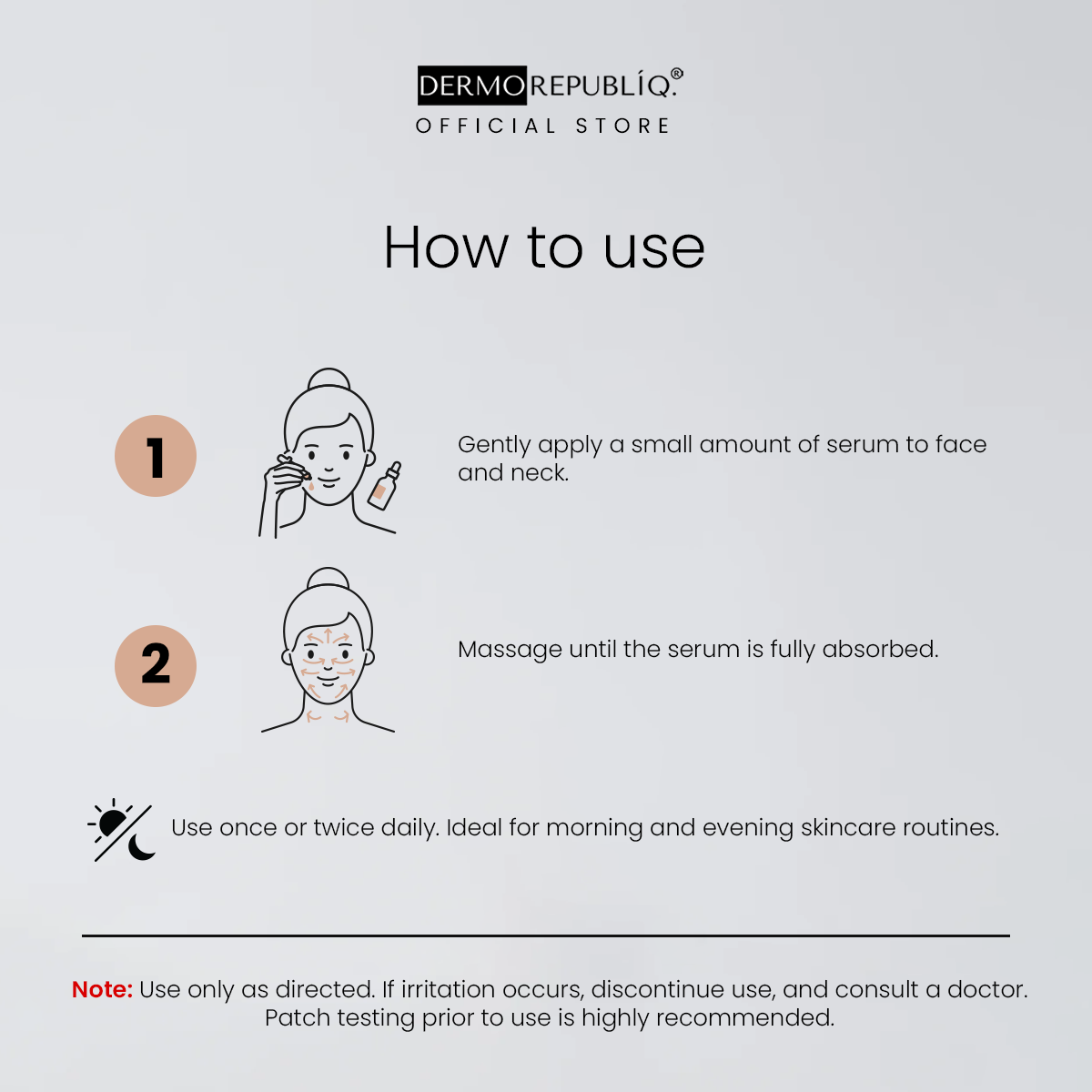 Dermorepubliq 10% Niacinamide + Hyaluronic Acid Sensitive Skin Formula Serum