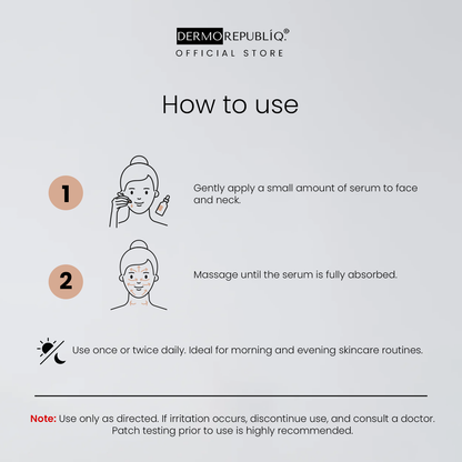 Dermorepubliq 10% Niacinamide + Hyaluronic Acid Sensitive Skin Formula Serum