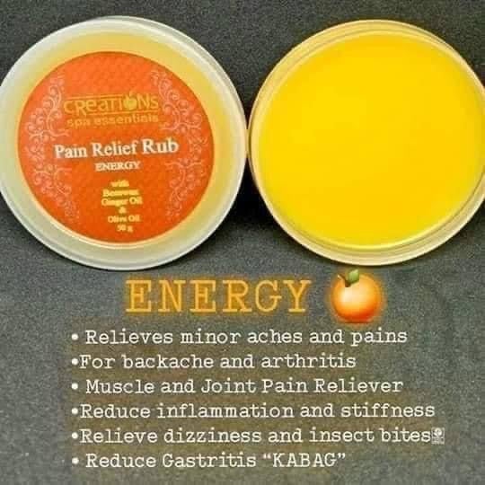 Creation Zest Massage Rub 50g