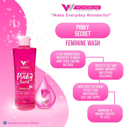Wonderline Pinky Secret Feminine Wash 150ml