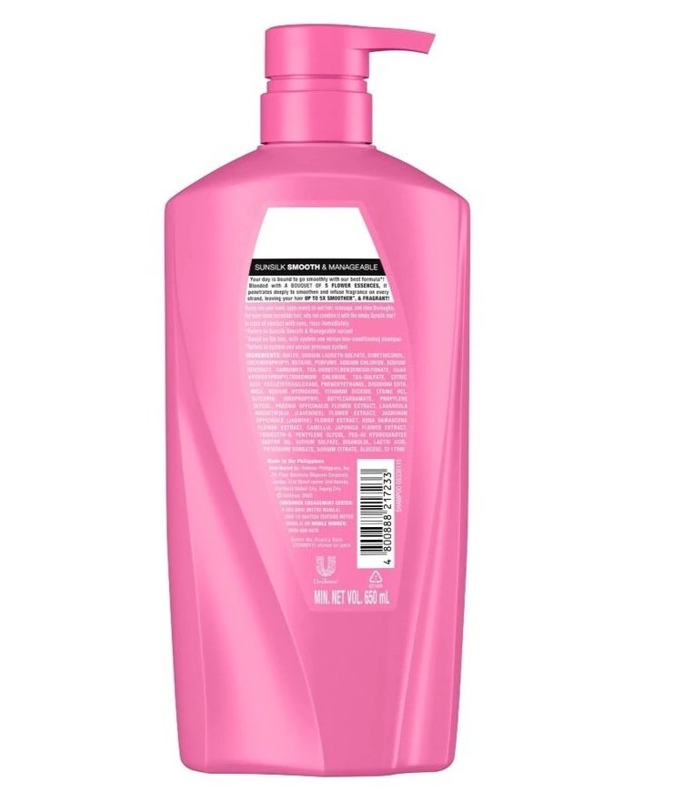 Sunsilk Shampoo Smooth and Managable Shampoo 650ml