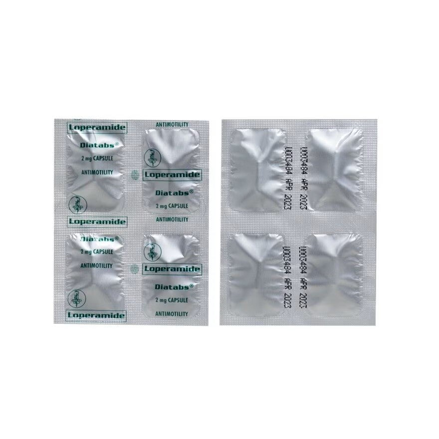 DIATABS Loperamide 2mg 4's