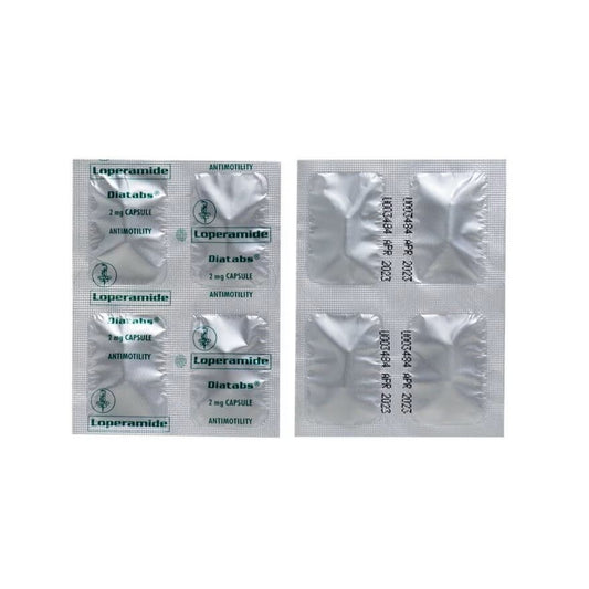 DIATABS Loperamide 2mg 4's