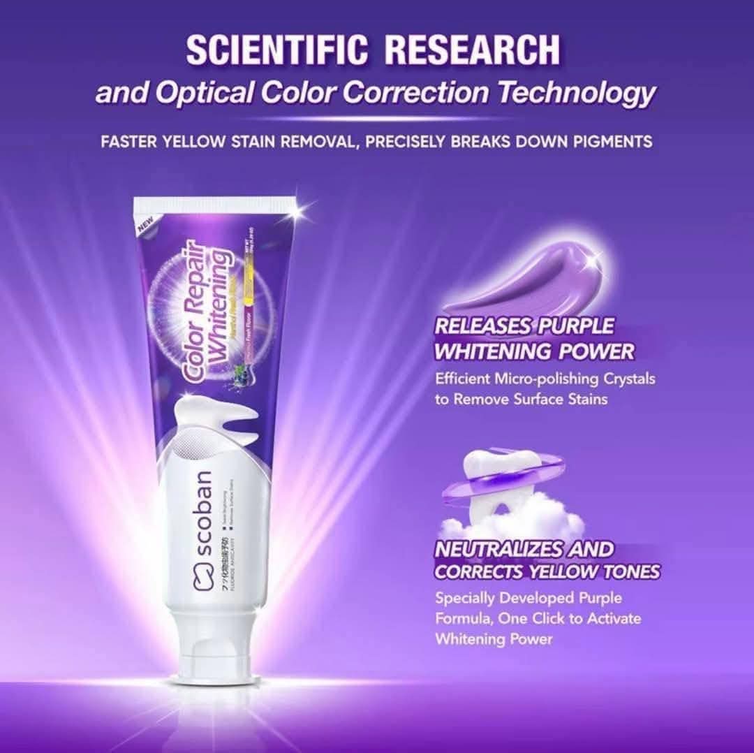 Scoban Color Repair Whitening (Purple Bluberry)