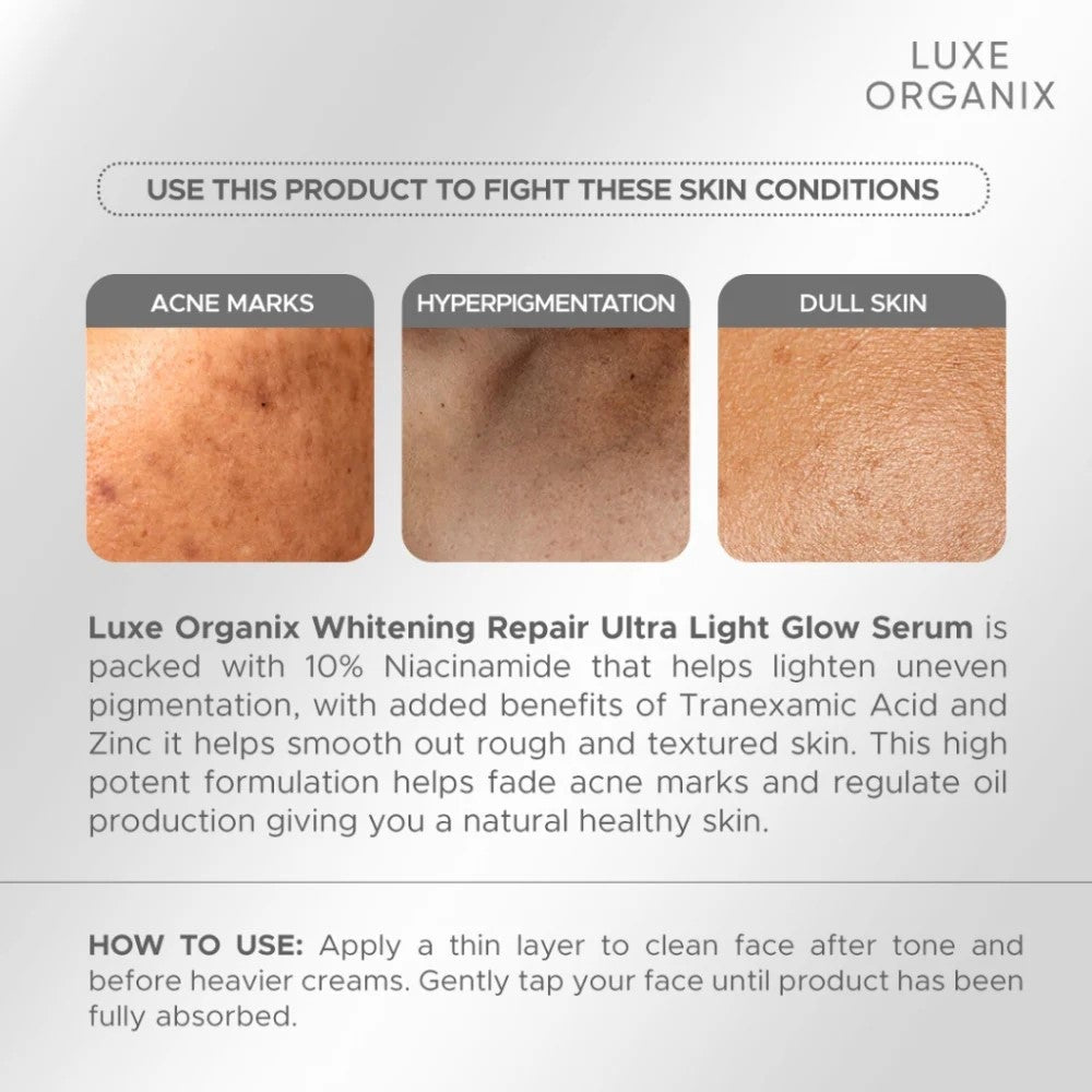 Luxe Organix Whitening Repair Serum