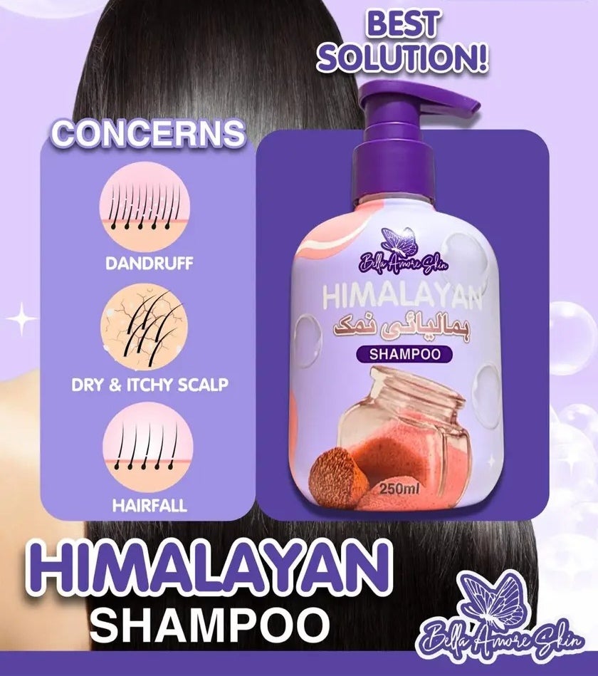 Bella Amore Skin Himalayan Shampoo 250ml