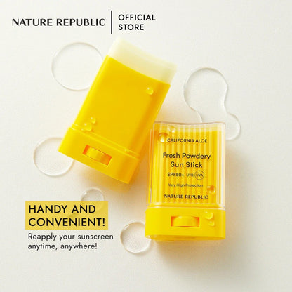 Face Republic California Aloe Fresh Powdery Sun Stick