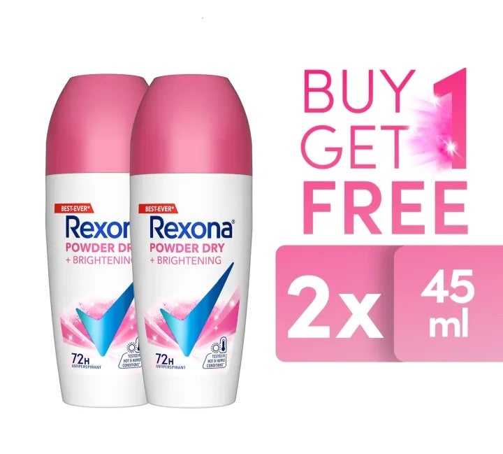 REXONA Women Deodorant Roll-On Powder Dry 45ML