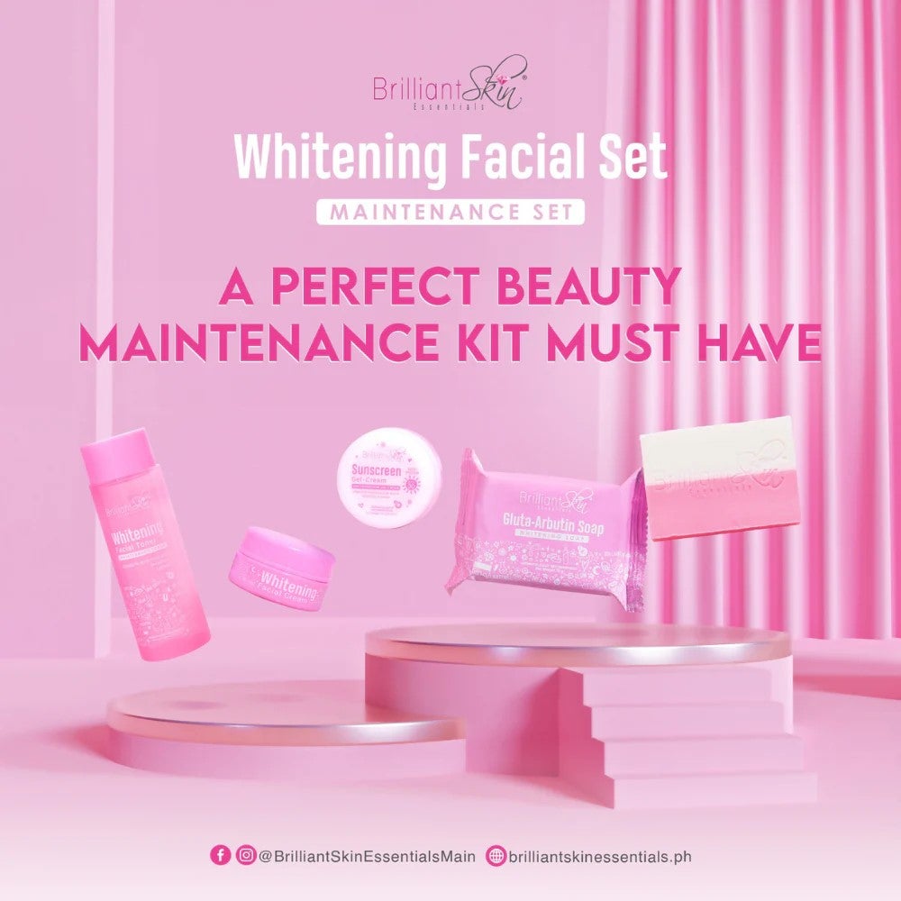 Brilliant Skin Whitening Facial Set Maintenance