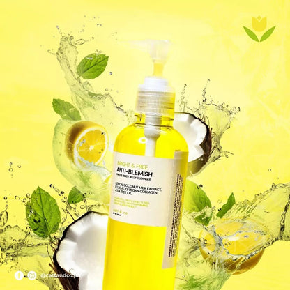 Catt & Co Bright & Anti-Blemish Face & Body Jelly Cleanser 250ml