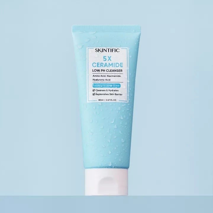 Skintific 5X Ceramide Low PH Cleanser Travel size 15ml