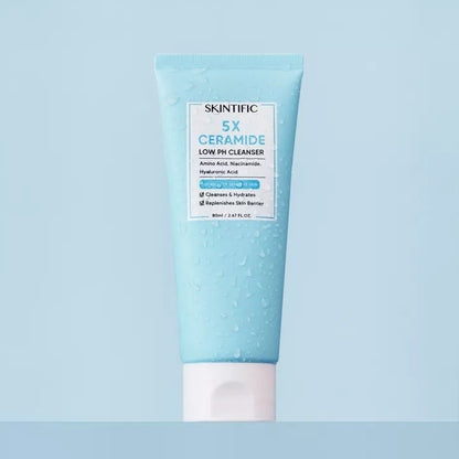 Skintific 5X Ceramide Low PH Cleanser Travel size 15ml
