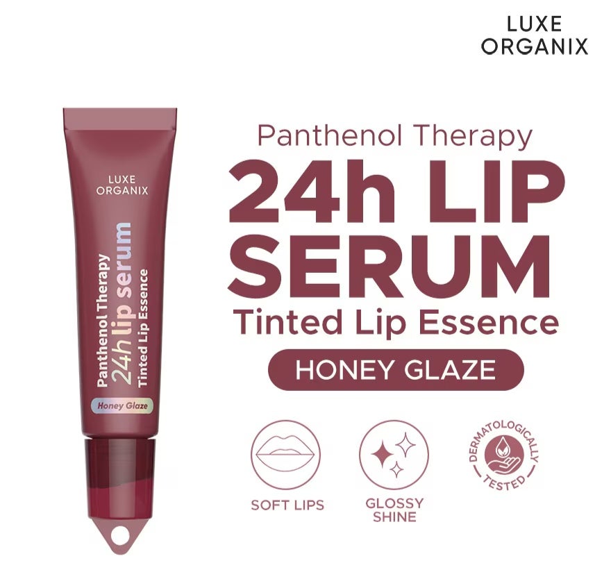 Luxe Organix Panthenol Therapy 24H Lip Serum Tinted Lip Essence 10G