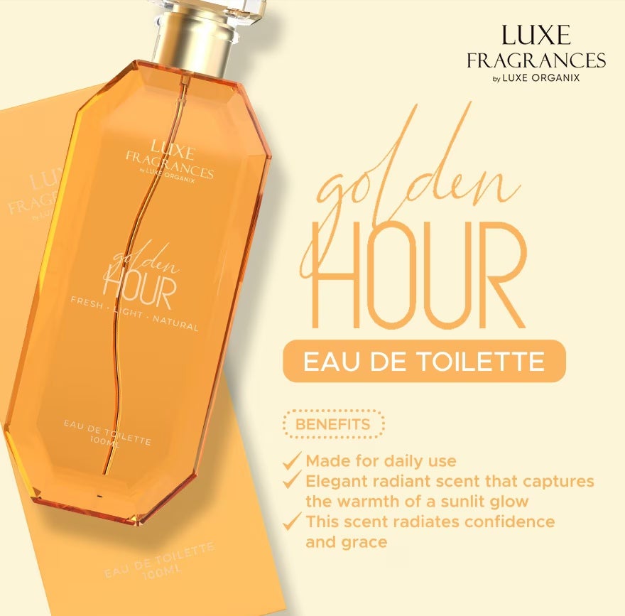 Luxe Fragrances Golden Hour Eau De Toilette 100ml