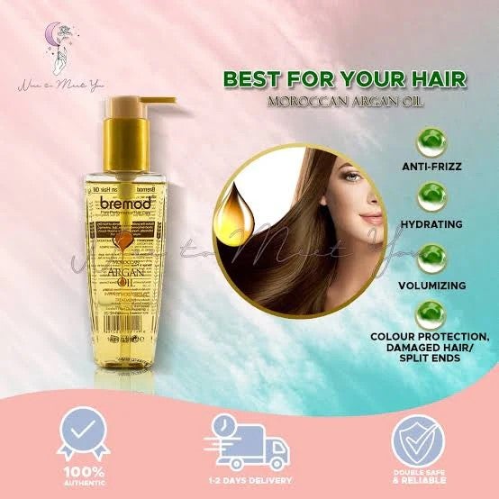 BREMOD Performance Moroccan Argan Oil Intense Moisturizing Treatment 100ml