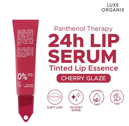 Luxe Organix Panthenol Therapy 24H Lip Serum Tinted Lip Essence 10G