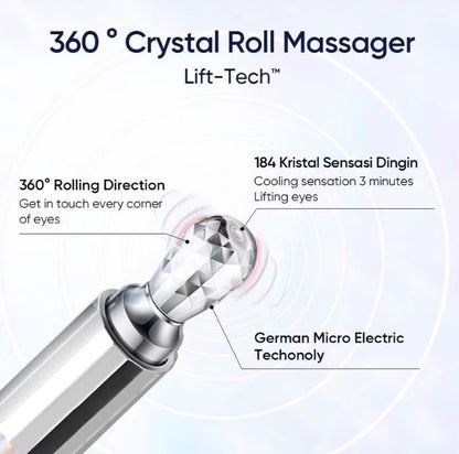 SKINTIFIC 360 Crystal Massager Lifting Eye Cream 20g