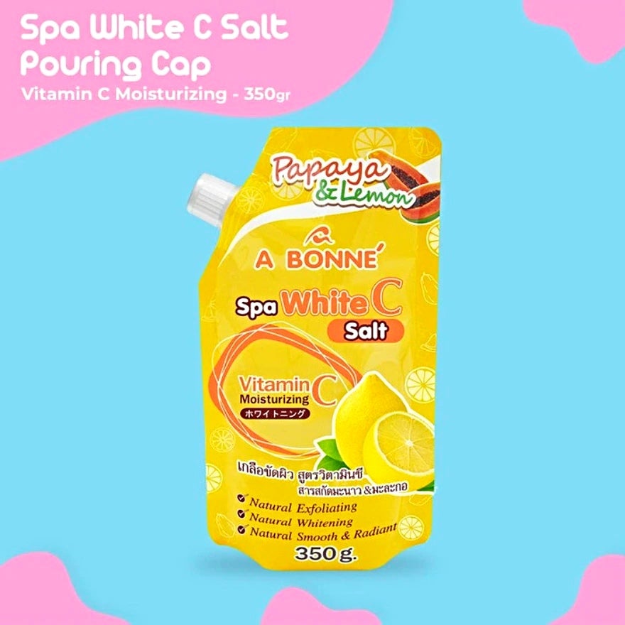 A Bonne' Spa White C Papaya & Lemon Salt 350g