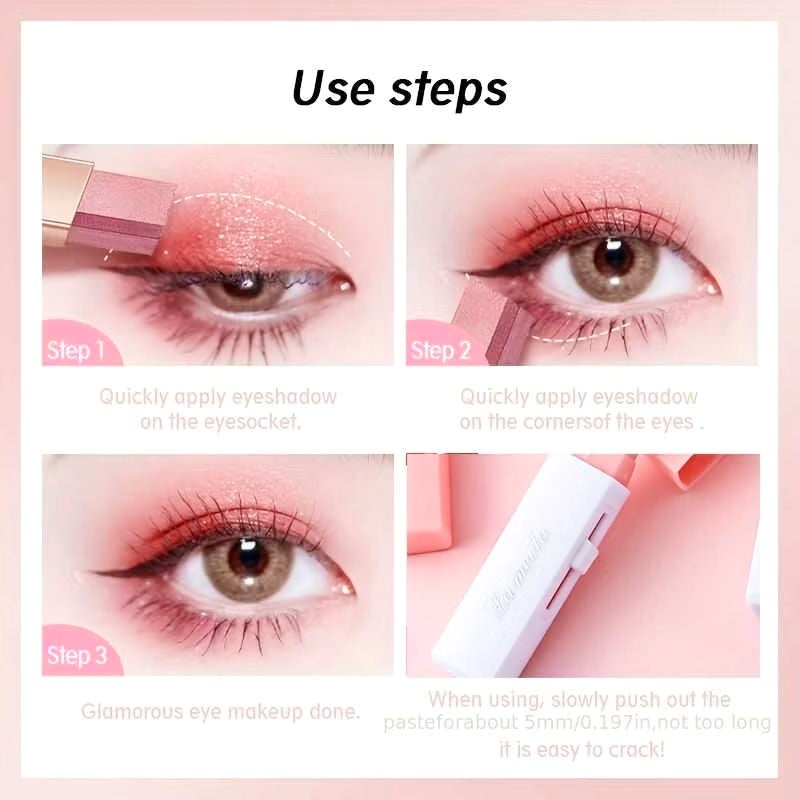 Lameila 2in1 Pearly Highlighter Eyeshadow Stick
