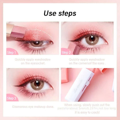 Lameila 2in1 Pearly Highlighter Eyeshadow Stick