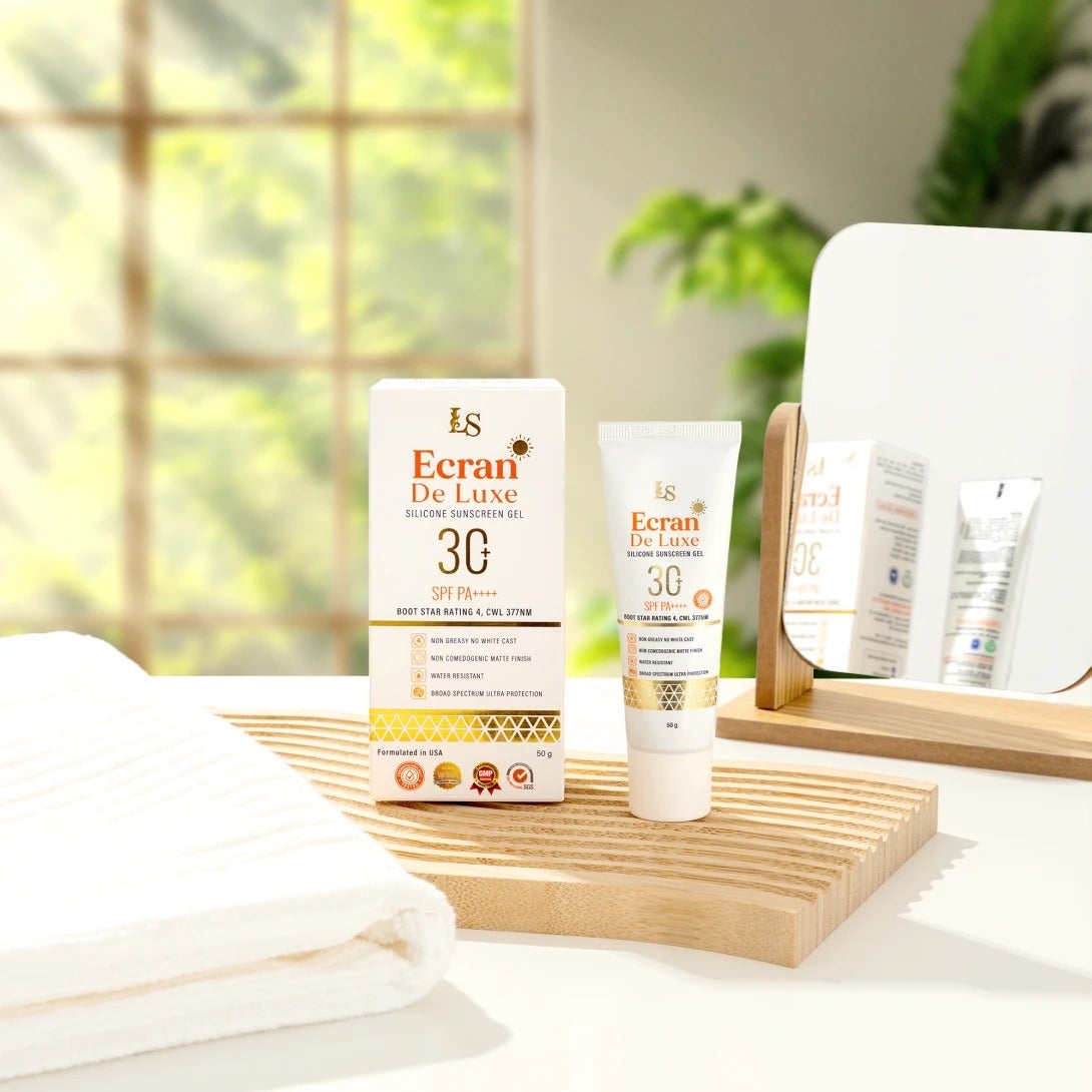 Luxe Skin Ecran De Luxe Silicone Sunscreen Gel SPF 30, 50g