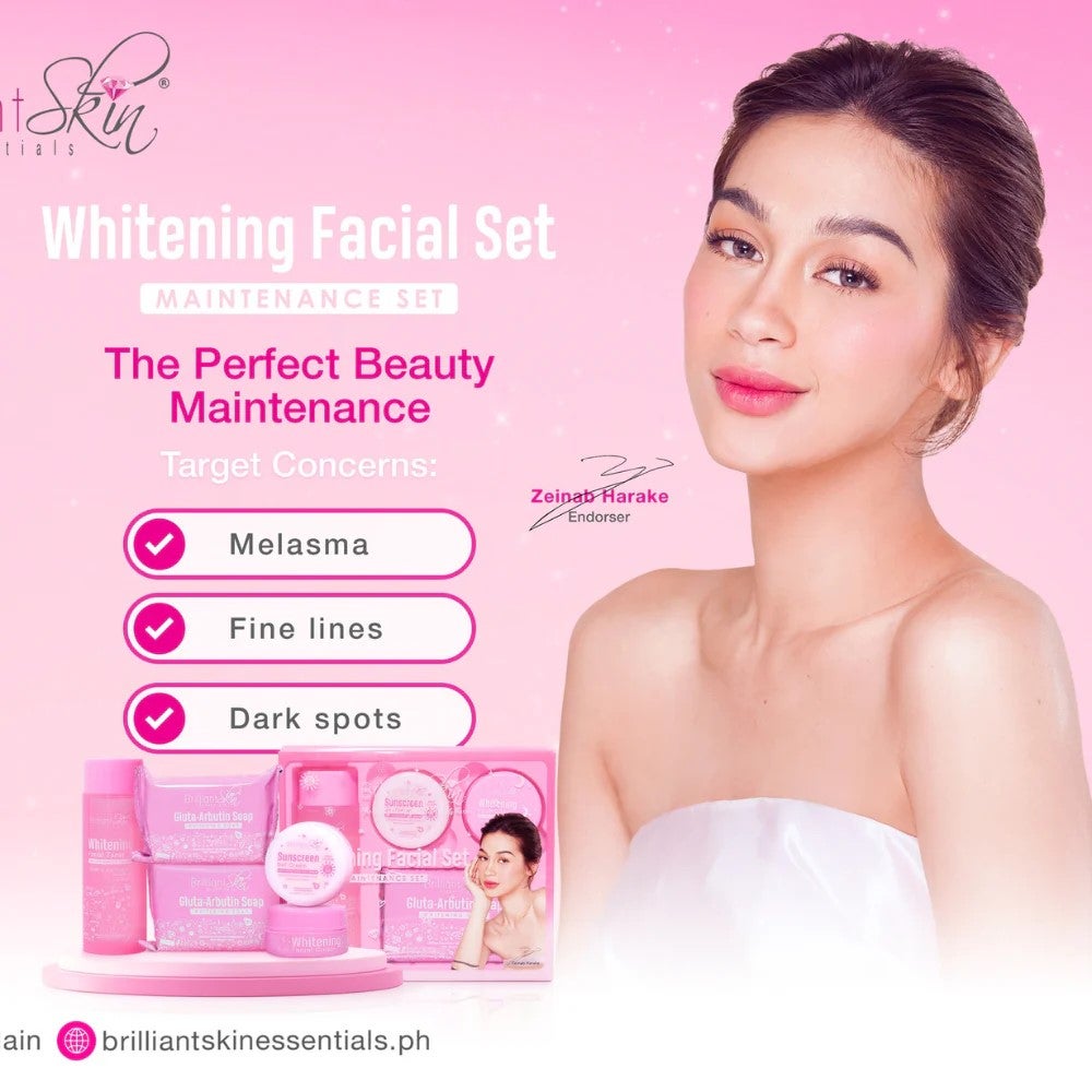 Brilliant Skin Whitening Facial Set Maintenance