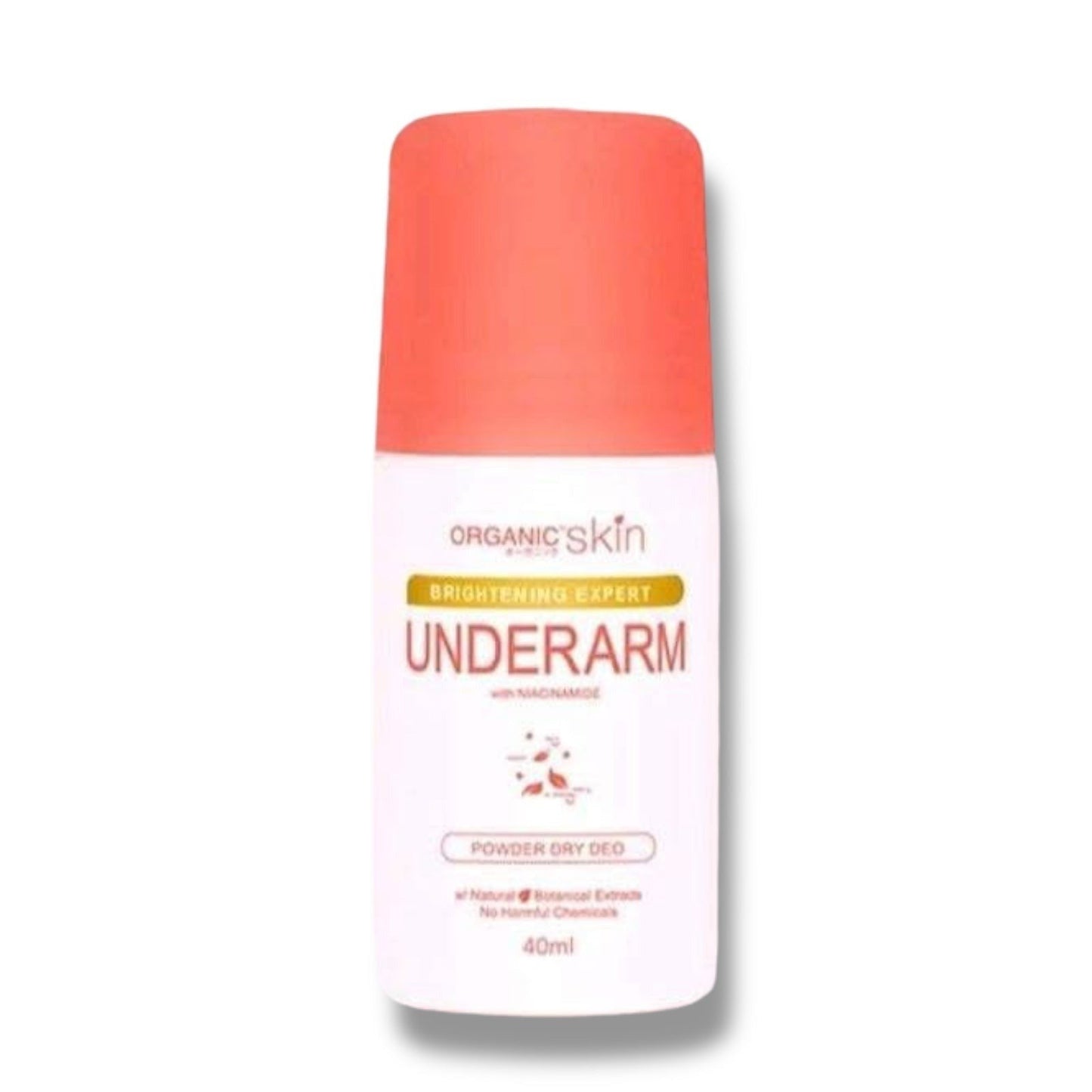 Organic Skin Japan Intensive Whitening Underarm Powder Dry Deodorant Roll on