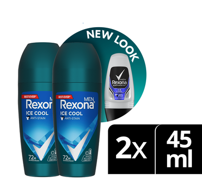 REXONA Men Deodorant Roll-On Ice Cool 45ML