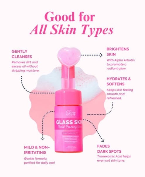 CC Glam & Beauty Glass Skin Foam Wash 100ml