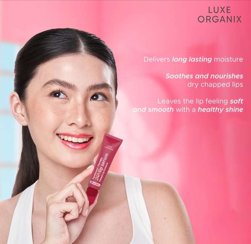 Luxe Organix Panthenol Therapy 24H Lip Serum Tinted Lip Essence 10G