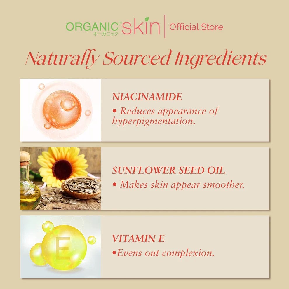 Organic Skin Japan Intensive Whitening Underarm Powder Dry Deodorant Roll on